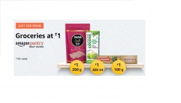 [Live] Amazon Grocery Pantry Deals  at Rs. 1